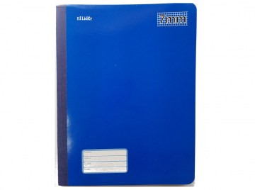 LIBRETA CUADRICULADA 7MM 200 PAG.LIDER