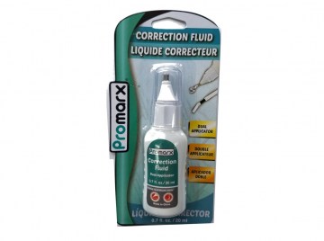 LIQUID PAPER BLANCO APLICADOR DOBLE B/P PROMARX