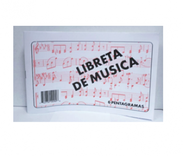 LIBRETA DE MUSICA PEQ.